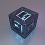 Sci-fi Cube . Un projet de Design , 3D, Design graphique , et Conception de jeux vidéo de Jovenel Monilla - 21.10.2023