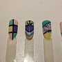 Mi proyecto del curso: Introducción al nail art. Een project van  Ontwerp, Traditionele illustratie, Schilderij, Patroonontwerp y Decoratief schilderen van Lidia Pft - 10.10.2023