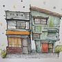 My project for course: Expressive Architectural Sketching with Colored Markers Ein Projekt aus dem Bereich Skizzenentwurf, Zeichnung, Architektonische Illustration, Sketchbook und Illustration mit Tinte von Zaks - 15.11.2023