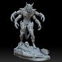 Mi proyecto del curso: Modelado en ZBrush: del concept art a la criatura final Ein Projekt aus dem Bereich 3D, 3-D-Modellierung, Videospiele, Concept Art und Design von 3-D-Figuren von Giovanny Sierra - 22.11.2023