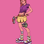 My project for course: Futuristic Character Illustration: From Concept to Creation . Ilustrație tradițională, Design de caractere, Desen, Ilustrație digitală & Ilustrație cu cerneală de duttadurbar80 - 11.21.2023