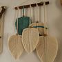 Mi proyecto del curso: Creación de piezas decorativas con hojas de macramé Ein Projekt aus dem Bereich DIY, Makramee, H, werk und Dekoration von Innenräumen von reyes_lia11 - 09.12.2023