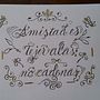 Caligrafia y florituras. Een project van Kalligrafie van maytesantin - 12.12.2023