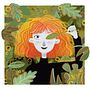 Three ginger girls in different style. Un projet de Illustration numérique et Illustration jeunesse de chrobouk - 17.12.2023