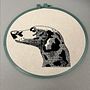 Dalmata Balckwork Embroidery. Een project van Borduurwerk y Textielontwerp van cgstalita - 15.12.2023