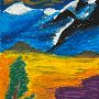 My project for course: Landscapes with Oil Pastels and Crayons: Playing with Light. Un progetto di Illustrazione tradizionale, Belle arti, Disegno a matita, Disegno e Disegno artistico di Fabio Dionigi - 24.12.2023