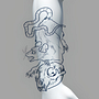 Mi proyecto del curso: Ilustración de tatuajes blackwork desde cero . Ilustrație tradițională, Desen, Ilustrație digitală, Design tatuaj și Desen digital de Daniel Orellana - 01.05.2024