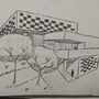 Mi proyecto del curso: Sketching para arquitectura: imagina con papel y pluma . % Santiago Alvarado Morales tarafından hazırlanan Mimarlık, Eskiz çizimi, Çizim, Mimari İllüstras, on, Eskiz defteri, Ve Mekansal Tasarım projesi - 01.19.2024