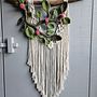 My project for course: 3D Macramé for Botanical Wall Hanging. Un progetto di Artigianato, Interior Design, Fiber Art, Macramè e Textile Design di wankowim - 20.01.2024