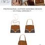 My project for course: Professional Leather Handbag Design Ein Projekt aus dem Bereich Design, Erweiterungsentwicklung, H, werk, Modedesign und Nähen von tombesi_arianna - 21.01.2024
