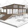 My project for course: Architectural Design Essentials: From Concept to Reality. Un progetto di Architettura, Architettura digitale e Illustrazione architettonica di kathyavalentina91 - 18.01.2024