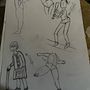 Meu projeto do curso: Técnicas de desenho em sketchbook para iniciantes. Un proyecto de Diseño de personajes, Bocetado, Dibujo a lápiz, Dibujo y Sketchbook de Milena Costa - 28.01.2024