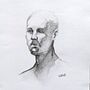 Man's head Ein Projekt aus dem Bereich Bleistiftzeichnung und Zeichnung von ilaria_ghirotti - 04.12.2023