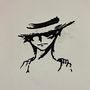 Tatuaje de Luffy . Un proyecto de Diseño de tatuajes de Iván Carmona Salazar - 11.02.2024
