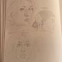 Mi proyecto del curso: Sketchbook de retrato: explora el rostro humano . % andreainfantes99 tarafından hazırlanan Eskiz çizimi, Çizim, Portre Çizimi, Sanatsal Çizim, Ve Eskiz defteri projesi - 02.22.2024