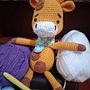 My project for course: Crocheting Amigurumi Animals for Beginners. Een project van Craft, Speelgoedontwerp, Haken, Amigurumi y Textielontwerp van Priya Rajan - 16.03.2024