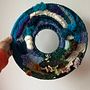 Mi proyecto del curso: Tejido en telar circular para tapices de pared coloridos. Artesanato, Design de interiores, Pattern Design, Tecido, Tecelagem, e Design têxtil projeto de nailen_simone - 17.03.2024