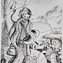 Mon projet du cours : Illustration de contes de fées à la plume et à l'encre. Een project van  Tekening,  Artistieke tekening y  Illustratie met inkt van ciliatam - 31.03.2024