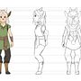 Character Design Project. Digital Illustration, Digital Drawing, and Character Design project by Lilia Wilken-Yoder - 04.07.2024