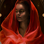 The Huntress ("Little Red Ridding Hood" inspired). Digital Illustration, Digital Painting, Concept Art, Stor, telling, Portfolio Development, Painting, and Fine Arts project by David - 10.10.2023