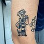Mi proyecto del curso: Tatuaje para principiantes. Desenho de tatuagens projeto de Laura Gutierrez - 21.04.2024