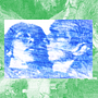 canvas cyanotype. Een project van Printen van subfeels - 02.05.2024