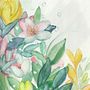Mein Abschlussprojekt für den Kurs: Blumenkompositionen mit Aquarell: Verbinde dich mit der Natur. Un projet de Peinture , et Aquarelle de elke_bro - 02.05.2024