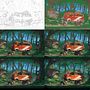 Through the forest. Un proyecto de Ilustración tradicional, Dibujo, Ilustración digital, Concept Art y Pintura digital de Jakub - 13.05.2024