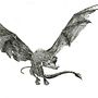 Dragon: Hungarian Horntail (Harry Potter). Un proyecto de Ilustración tradicional de elisenda_junyent - 22.10.2020