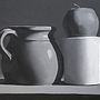 B/W Still life Oil on canvas. Un progetto di Pittura ad olio di Jay Collum - 15.05.2024