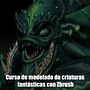 Escultura digital de criaturas fantásticas con ZBrush: Kraken. 3D, Character Design, and Concept Art project by Eduardo Arroyo Vega - 05.16.2024