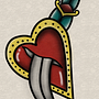 Meu projeto do curso: Design de tatuagens estilo old school no Procreate Ein Projekt aus dem Bereich Zeichnung, Digitale Illustration und Tattoodesign von gabrielaluciodz - 26.05.2024