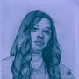 Mi proyecto del curso: Retrato realista al carboncillo. Traditional illustration, Fine Arts, Drawing, Portrait Drawing, and Realistic Drawing project by angelsosaperes47 - 06.01.2024