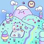 Mi proyecto del curso: Diseño de mundos kawaii: crea ilustraciones alegres. Een project van Ontwerp van personages, Digitale illustratie y Manga van Jacqueline Bastidas - 04.06.2024
