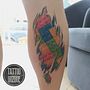 Mi proyecto del curso: Tatuaje realista a color . Tattoo Design project by anapatriciaguzmanguerrero - 07.02.2024