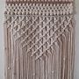 Mi proyecto del curso: Macramé: nudos básicos y complejos. Un proyecto de Diseño de complementos, Diseño de interiores, Decoración de interiores, Tejido, Macramé y Diseño textil de yuditmadorno - 09.07.2024