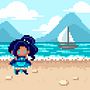 Animación en Pixeles: Magical del mar. Character Animation, Video Games, Pixel Art, and Game Development project by geminineart - 07.21.2024