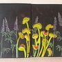 Expressive Floral Painting : Plantes carnivores et lavandes ; . Pictură acrilică, Design floral și de plante, Caiet de schițe, Schițe, Teoria culorilor, Desen, Arte plastice & Ilustrație botanică de florine_bm - 08.06.2024