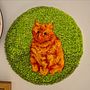 My neighbour's cat - Tiger. Un projet de Artisanat , et Punch needle de Jo Ullah - 03.08.2024