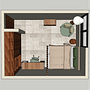 Habitacion-MARK. Interior Design project by ari_ml21di - 07.03.2024