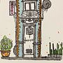 Mi proyecto del curso: Dibujo arquitectónico expresivo con marcadores de colores. Esboçado, Desenho, Ilustração arquitetônica, Sketchbook e Ilustração com tinta projeto de Adán Faith - 06.09.2024