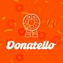 Donatello-Donuts-Packaging y logo. Un proyecto de Diseño y Packaging de Manuel Narvaez - 08.09.2024