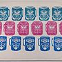 My project for course: Introduction to Block Printing. Een project van Craft, Graveren, Traditionele illustratie, Patroonontwerp, Printen y Textielprinten van aegpicard - 16.09.2024
