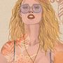 Mi proyecto del curso: Retrato ilustrado con Procreate Ein Projekt aus dem Bereich Traditionelle Illustration, Vektorillustration, Porträtzeichnung und Digitale Illustration von Karen Jinneth Sanchez Trujillo - 20.09.2024