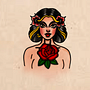 Meu projeto do curso: Design de tatuagens estilo old school no Procreate. Drawing, Digital Illustration, and Tattoo Design project by Nathalia Massaia - 10.22.2024