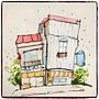 My project for course: Expressive Architectural Sketching with Colored Markers. Architectural Illustration, Drawing, Ink Illustration, Sketchbook, and Sketching project by Maria Simlinger - 10.30.2024