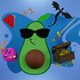 Cartooned Superior Avocado Ein Projekt aus dem Bereich 3D, Design von Figuren, 3-D-Modellierung, Design von 3-D-Figuren und 3-D-Design von AvoAlly - 04.11.2024