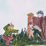 My project for course: Illustration for Children's Book Covers  Ein Projekt aus dem Bereich Skizzenentwurf, Zeichnung, Editorial Illustration, Traditionelle Illustration, Kinderillustration, Malerei, Aquarellmalerei und Bilderbücher von Judyta Paredis - 20.11.2024
