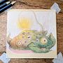 Imaginary Creatures . Desenho, Ilustração naturalista, Desenho a lápis, Sketchbook, e Pintura em aquarela projeto de mahfamzohrabi - 17.12.2024
