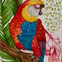 El Parrot Ein Projekt aus dem Bereich Zeichnung, Bildende Künste, Naturalistische Illustration, Bleistiftzeichnung, Realistische Zeichnung und Aquarellmalerei von Verónica Ayala - 28.12.2024